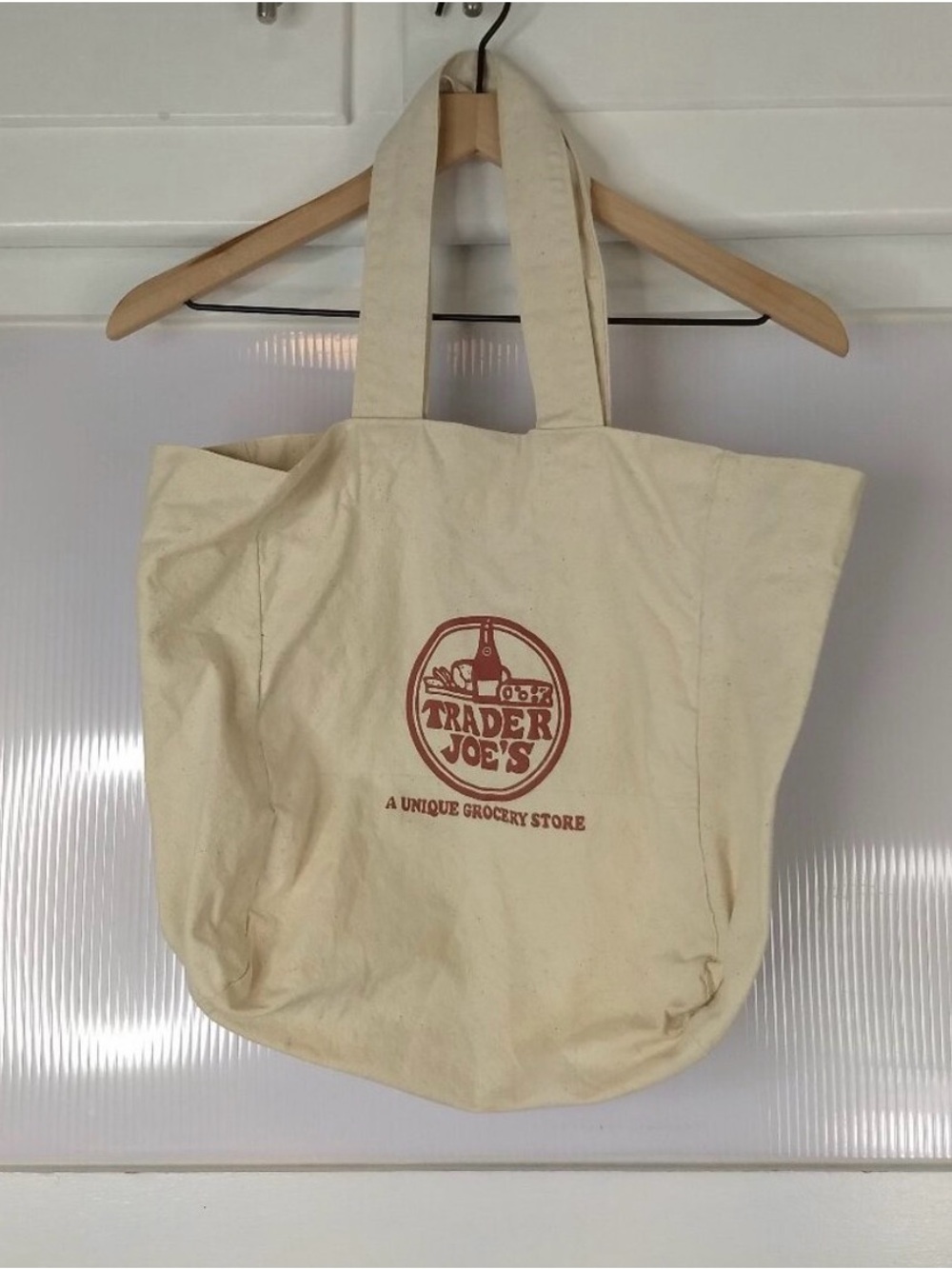 Vintage Trader Joe's Canvas Tote